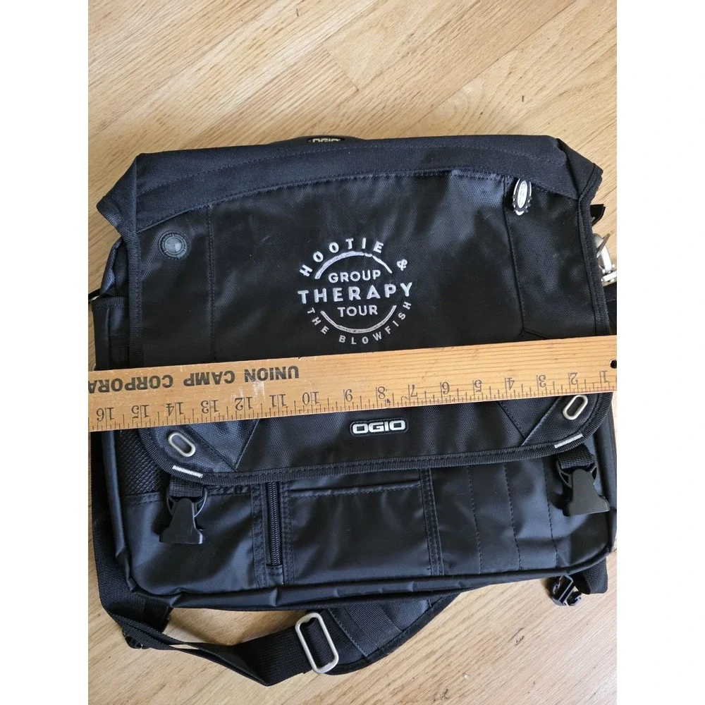 OGIO Jack Pack Messenger Bag Black Hootie & The Blowfish Group Therapy Tour Band